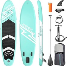FBSPORT Inflatable Stand Up Paddle Board SUP 6" Thick Stand Up Paddle Board