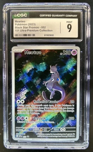2023 Pokemon SV Black Star Promos - SVP EN Mewtwo #052 CGC 9