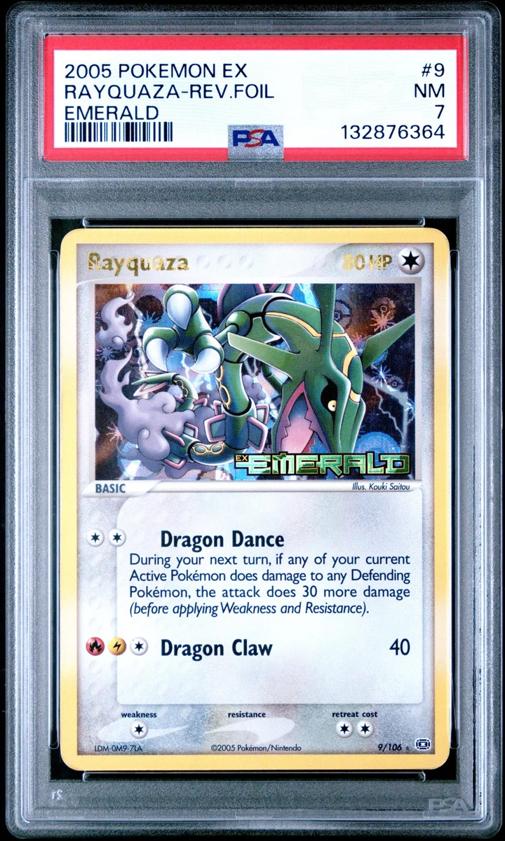 Rayquaza Pokémon TCG EX Emerald Individual Collectible Card Game