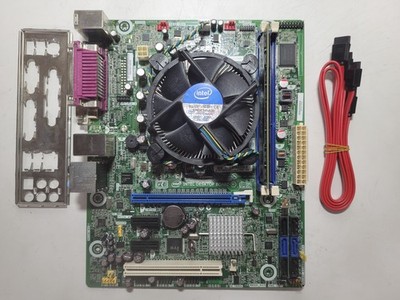 Intel DH61BE Board Core i5-2500, 4GB RAM, IO Shield #1528
