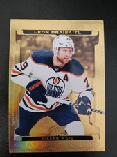 Hockey Cards- Leon Draisaitl- Gold Etchings 