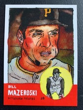2025 Topps Shoebox Treasures by Andy Friedman BILL MAZEROSKI  Pittsburgh Pirates