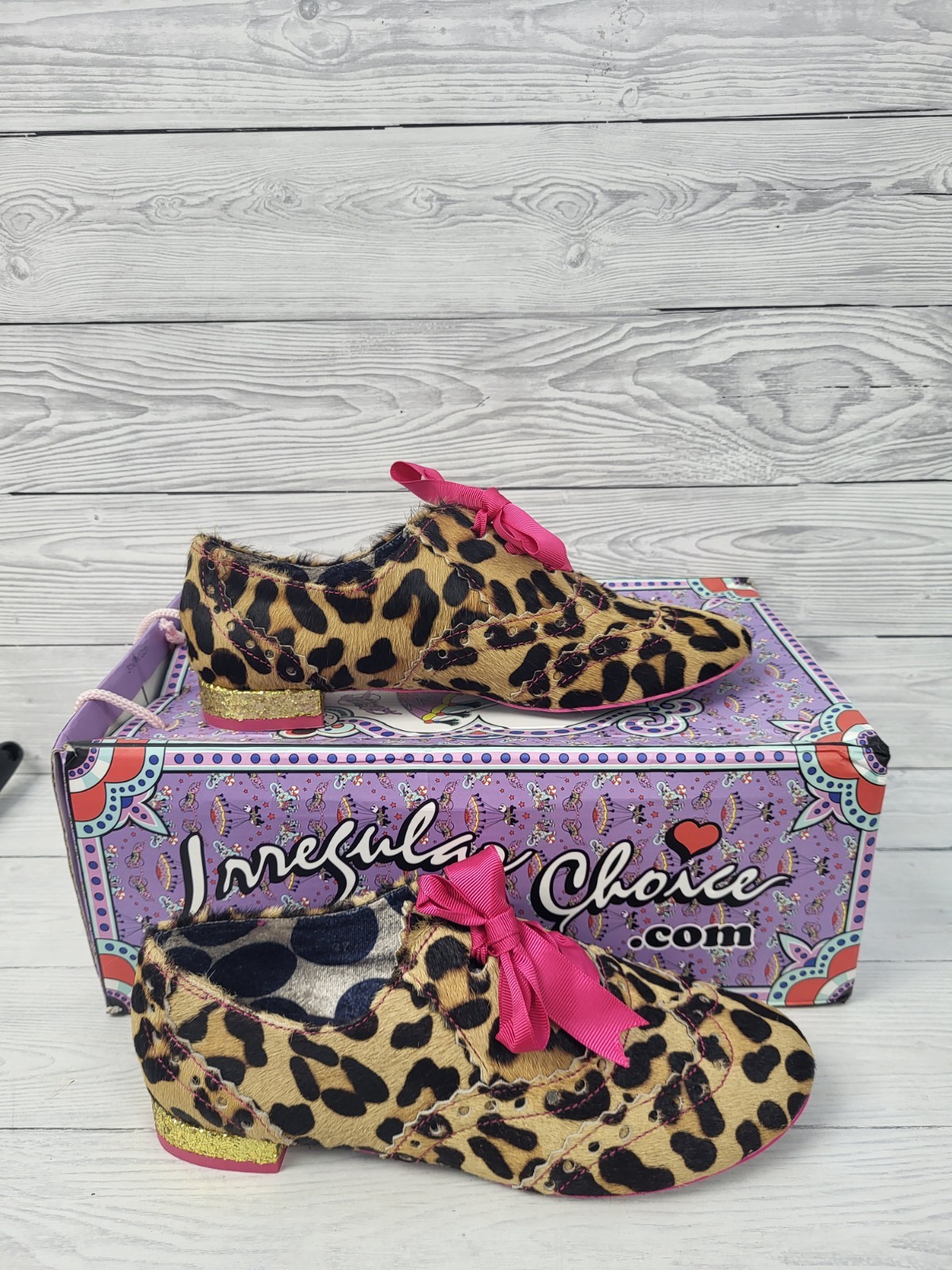 irregular choice Gravitational Pull Leopard Laceu… - image 1
