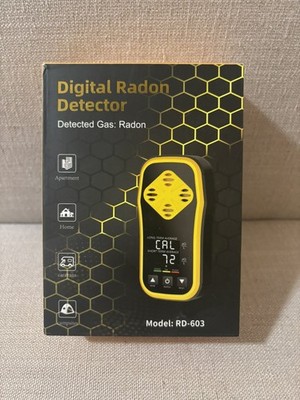Digital Radon Detector RD-603 Radon Gas Detection Device Model RD-603