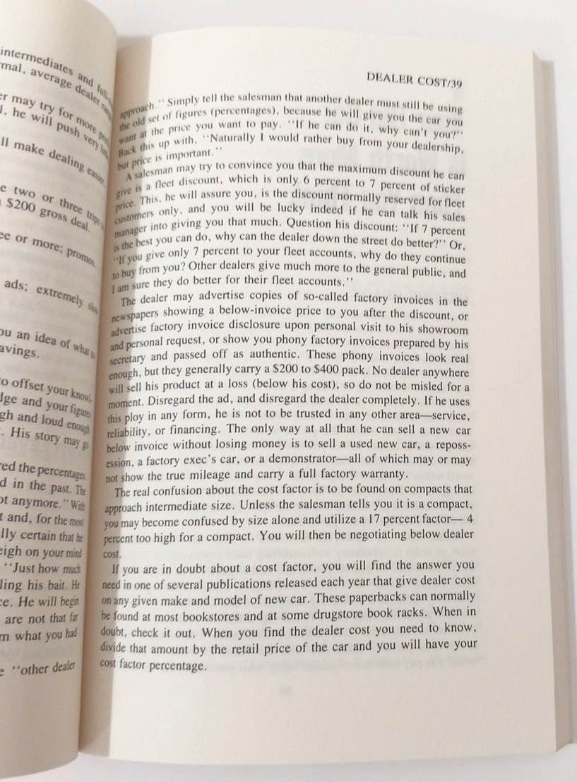 VTG How to Buy a Car - Consumer Guide, Negotiating Edge, Bargaining Power