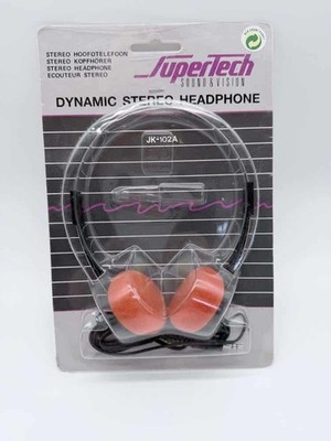 Vintage Supertech Stereo Kopfhörer JK-102A NOS/OVP