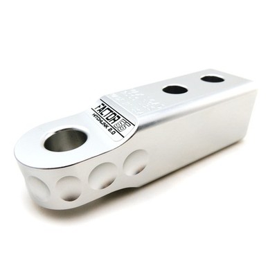 Factor 55 Hitch Link 2.0 Silber Schäkel Anhänger 2'' Einschub Jeep Universal