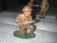 Vintage Barclay Manoil Lead Toy Soldier SHELL LOADER