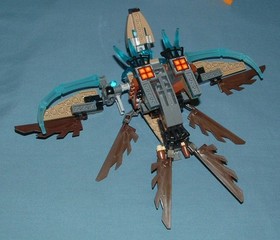 LEGENDS OF CHIMA, VARDY'S ICE VULTURE GLIDER SET 70141 - LEGO - 2014 - USED