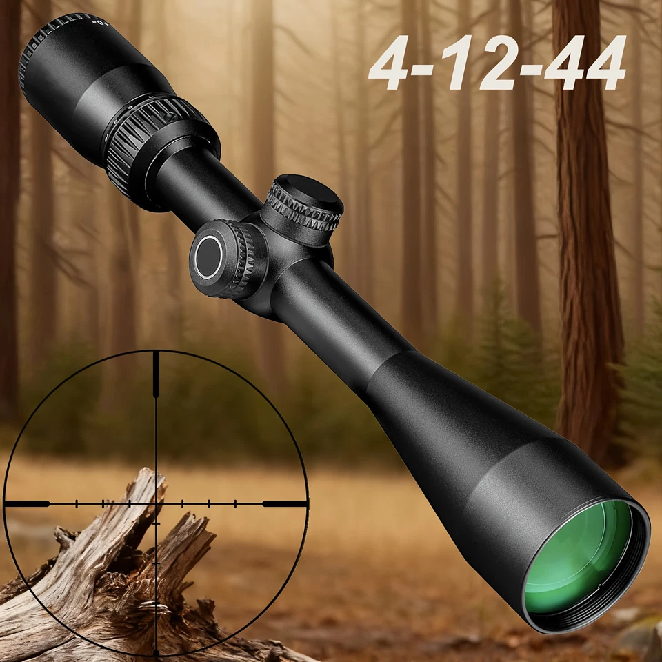 Оптический прицел Vortax, трубчатый прицел 4-12x44,1 дюйма - Изображение 4 из 4