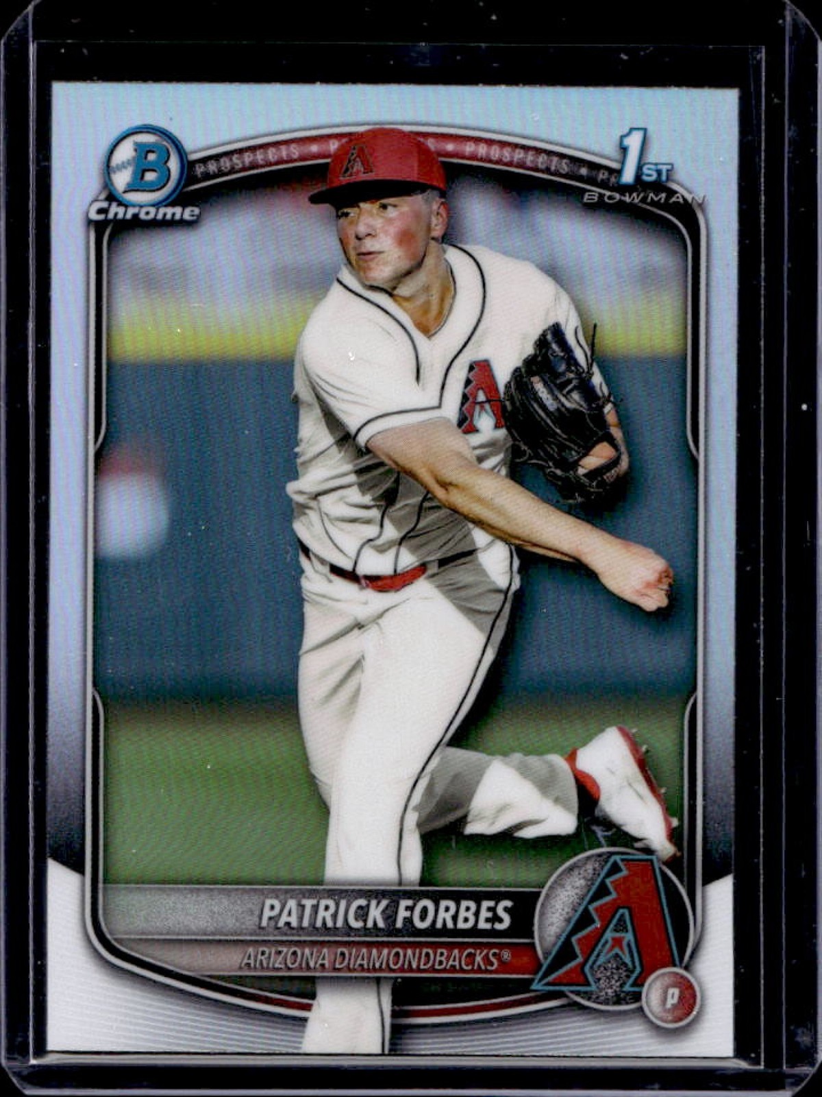 2025 Bowman Draft Patrick Forbes Chrome Refractor 1st #BDC-89 Diamondbacks