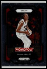 Tina Charles 2024 Panini Prizm Monopoly WNBA #71 Atlanta Dream Card
