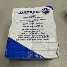 Datrex Blue 3600 Calorie Emergency Food Ration - 18 Bars/Pack | EXP 06/26