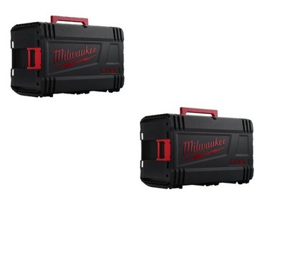 2x Milwaukee großer HD Leerkoffer ohne Inlay Größe 3