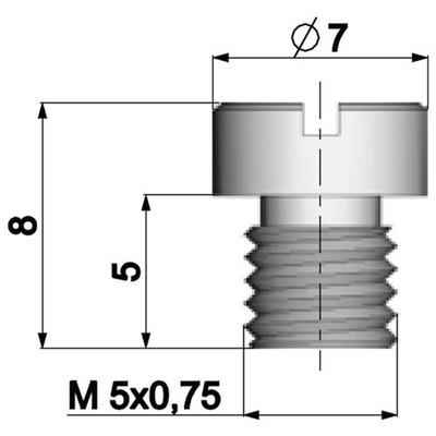 HD Main Jet Polini M5 Hauptdüse 0,94mm für Dellorto Vergaser passend - 94 Cobra