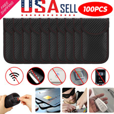 Faraday Bag Anti-Theft RFID Car Signal Blocking Pouch Case for Key Fob Protector