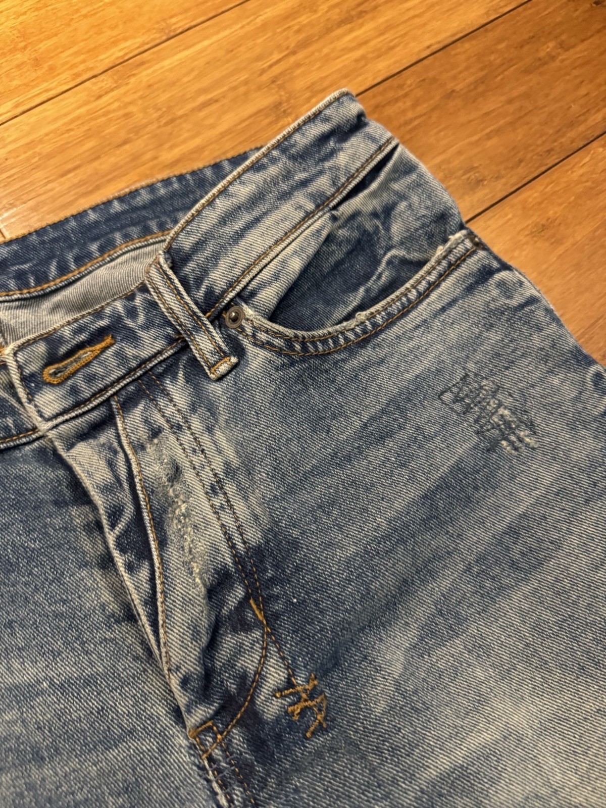 RARE Men’s Ksubi Van Wrinkle Jeans Size 30 image 3