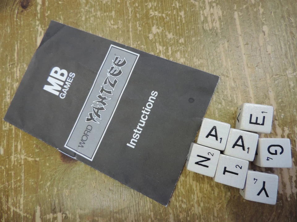 Vintage Yahtzee Original Dice Game + Word MB Games Complete Good Condition - Image 2 of 3