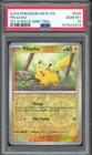 Pokemon TCG Scarlet Violet 151 Mini Tins #025 Pikachu Reverse Cosmos PSA 10