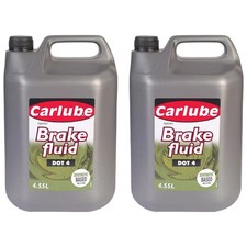 Carlube BFL455 Brake Fluid FMVSS 116 DOT 4 SAE J1704 Synthetic 4.55 Litres x2 1.47 per litre