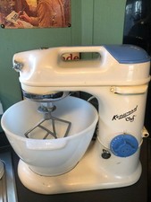Kenwood Chef Model A700 D Genuine Vintage Mixer With Extras Rare Find Working Uk
