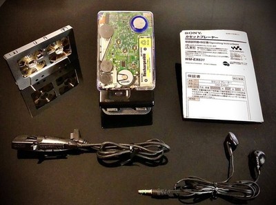 Sony WM-EX631 Cassette Walkman Serviced Mint w/ Remote Earphones