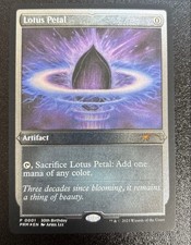 MTG Lotus Petal Etching Foil English
