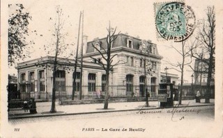 75 CPA ANIMEE PRECURSEURS 1903 PARIS LA GARE DE REUILLY
