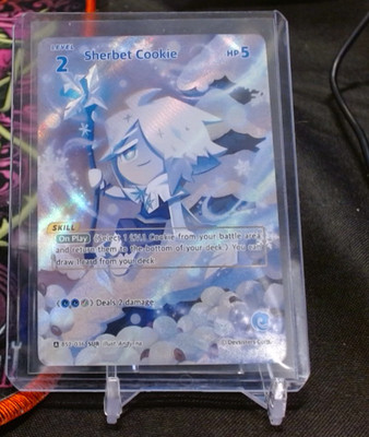 Cookie Run Sherbet Cookie SUR Braverse TCG BS2-036