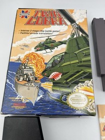 Twin Cobra (NES) &ndash; CIB Nintendo 1990