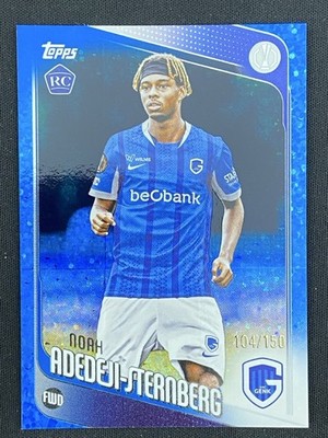 Noah Adedeji-Sternberg 2025-26 Topps UCC Blue Mini Diamond Base RC /150 #122