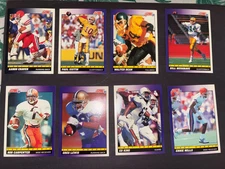 1991 SCORE FOOTBALL CARDS YOU CHOOSE 500-686 NFL ROOKIES RC FREE SHIPPING