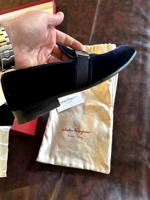 Salvatore Ferragamo Danny 2 Slip-on Loafers, Mens, US 7.5  display picture 3