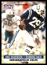 Eric Dickerson 1991 Pro Set #175 Colts NFL READ FREE SHIPPING AutographDen