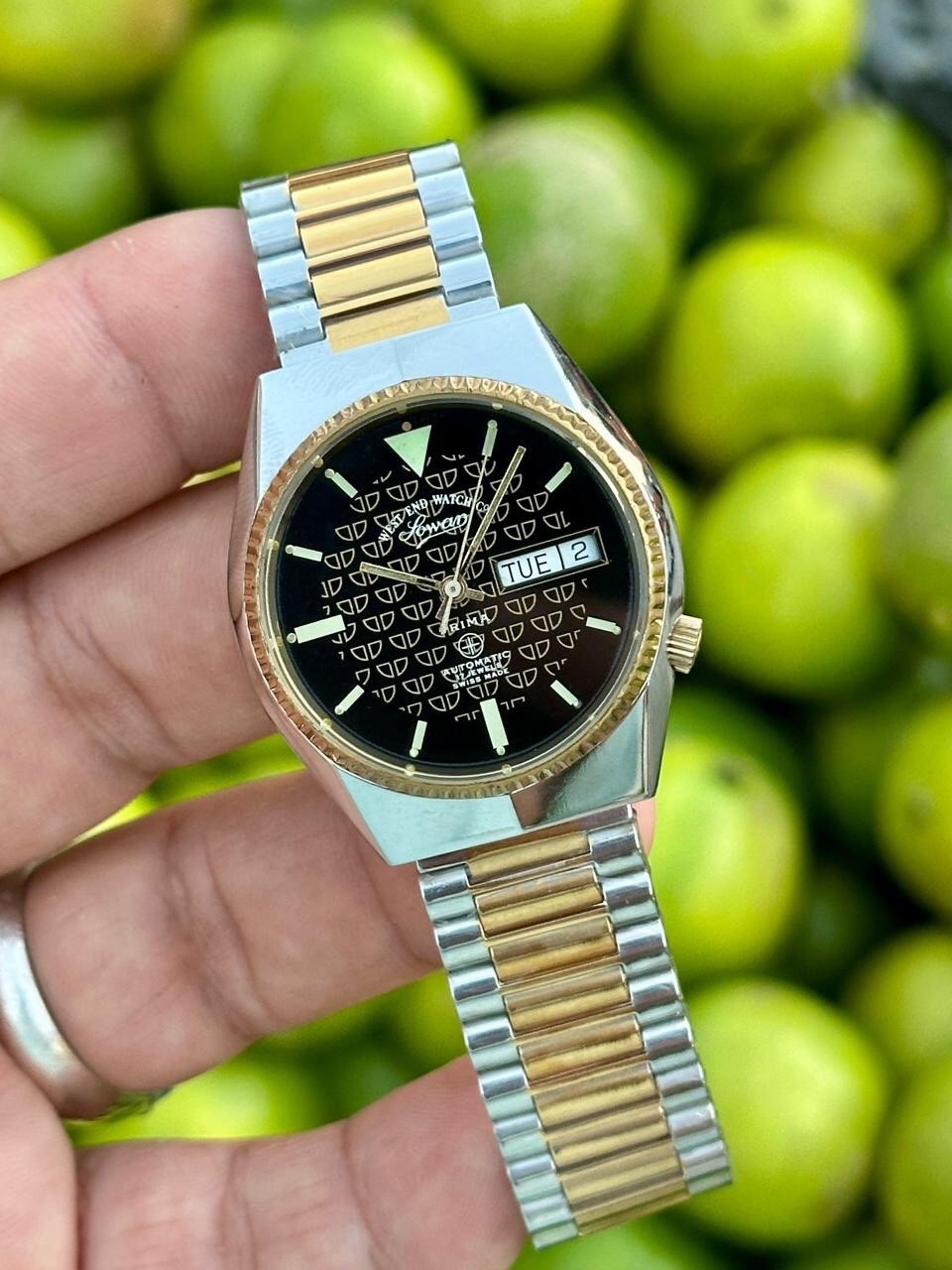 Prima Men’s Automatic Day/Date Swiss Made. Wristwatch 17 Jewels End Solar West - VintageWatches.PK Prima Men’s Automatic Day/Date Swiss Made. Wristwatch 17 Jewels End Solar West - vintagewatches.pk