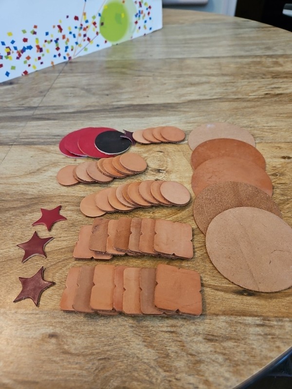 Mixed Lot Of Leather Blanks