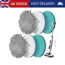 S6002UK Steam and Scrub Mop Pads Replacement for Shark,Scrubbing and Sanitizing