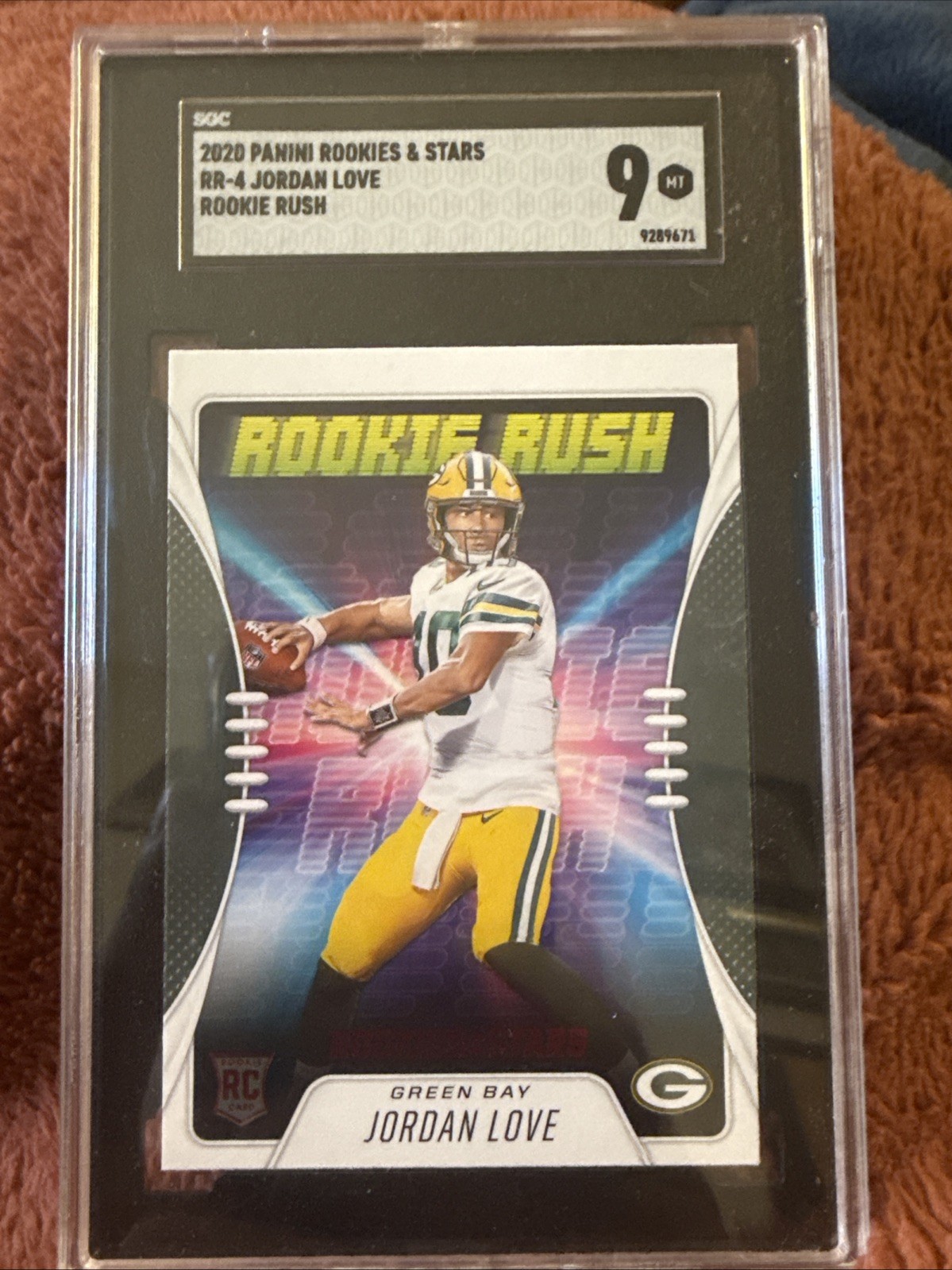2020 Panini Rookies & Stars - Rookie Rush Jordan Love #RR-4 (RC)