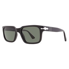 Persol Green Rectangular Men's Sunglasses PO3272S 95/31 53 PO3272S 95/31 53