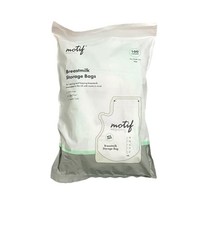 Motif Medical Breast Milk Storage Bags 8oz Single Use 100 count New  Sealed