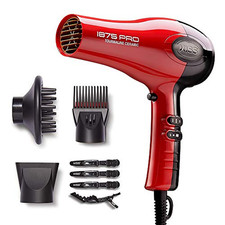 1875 Watt Pro Tourmaline Ceramic Hair Dryer, Styling Edition, 3 Heat Settings, 2