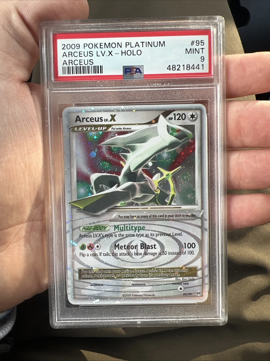 Pokémon TCG Professional Sports Authenticator (PSA) Arceus Grade 9