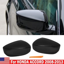 Left Right Side Mirror Cover Cap For Honda Accord 2008-09 2010 2011 2012 2013