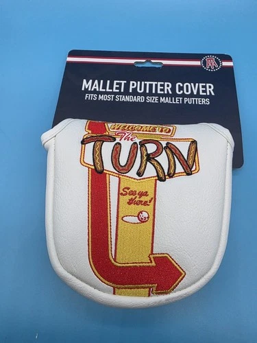 Barstool Golf "Welcome To The Turn" Mallet Putter Cover Golf Headcover NWT