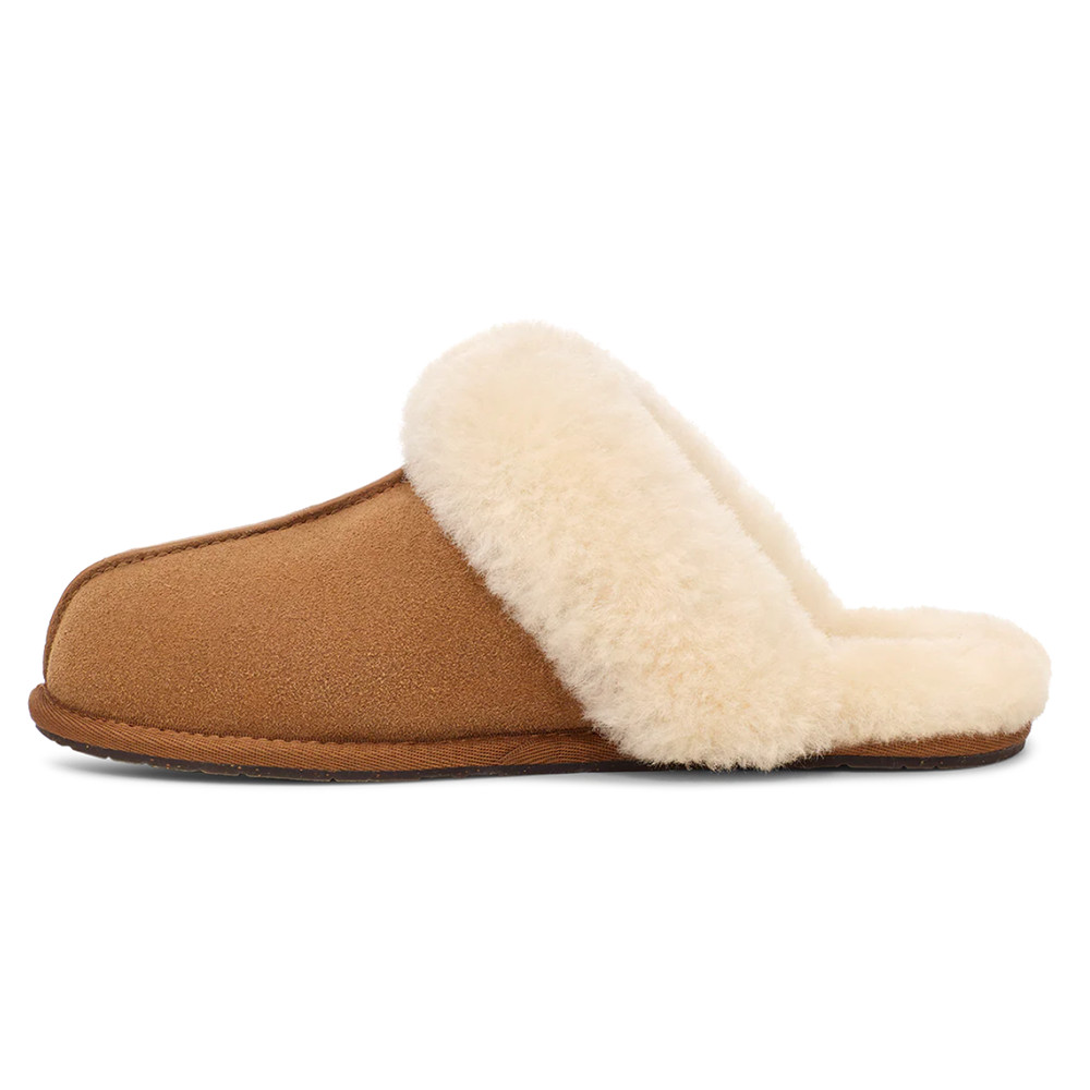 UGG Scuffette II Chestnut Slipper Sheepskin Wool Women's shoes New and Box