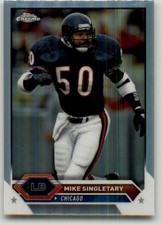 2023 Topps Composite Mike Singletary Topps Chrome Refractor #25 Chicago Bears