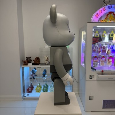 MEDICOM TOY BEARBRICK x KAWS x DISSECTED x GREY 1000% (Authentic