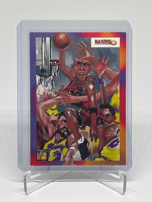 1992 Prestige Raging Chicagoans Michael Jordan #100 Prototype /60000