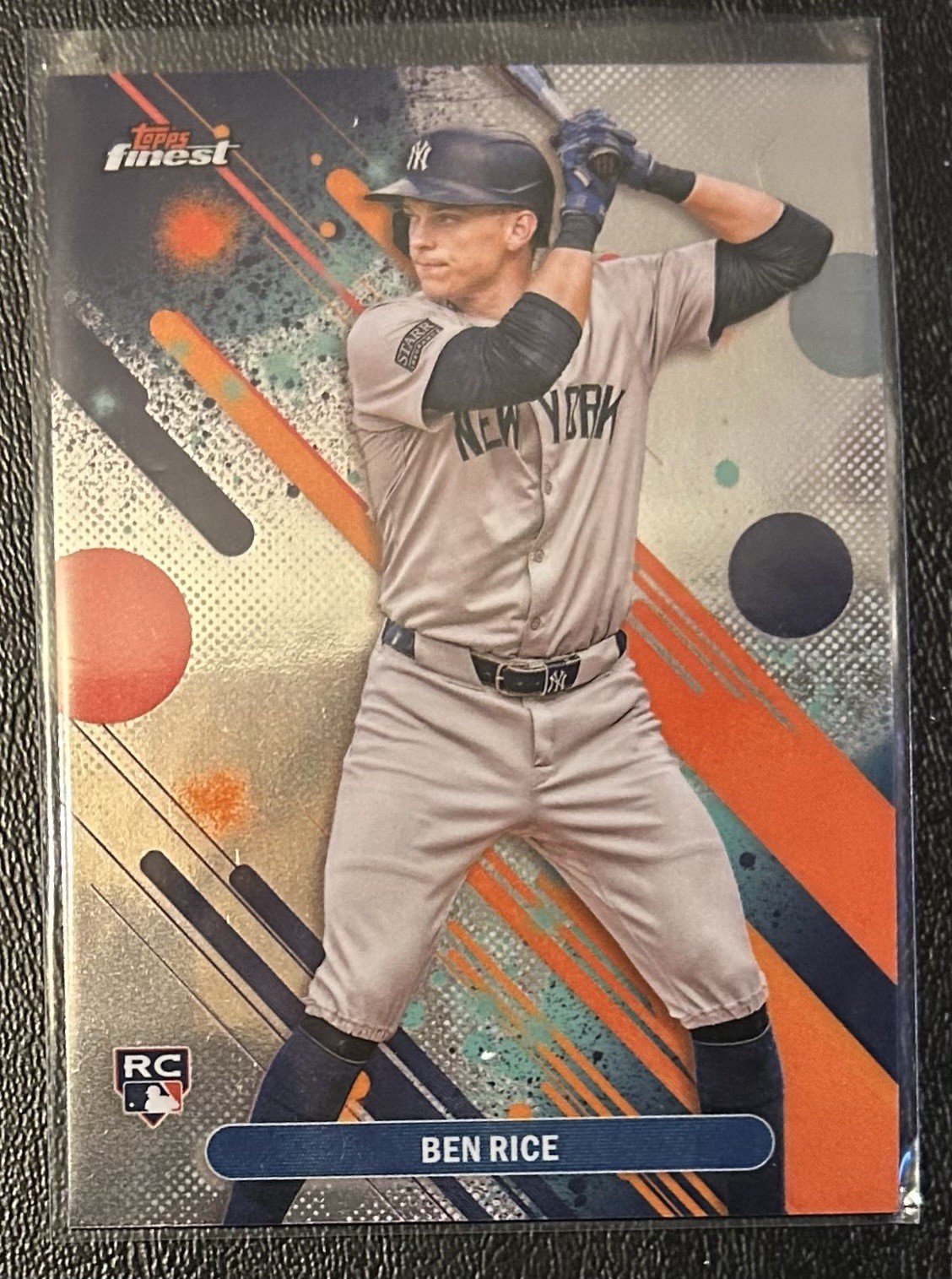 2025 Topps Finest - Common Ben Rice Rookie  #48 🔥Yankees