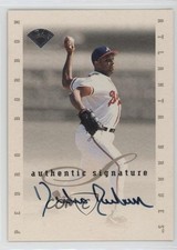 1996 Leaf Signature Series Signatures Update Pedro Borbon Jr Auto 3bh